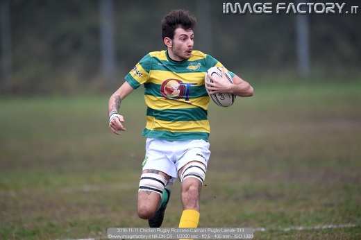 2018-11-11 Chicken Rugby Rozzano-Caimani Rugby Lainate 018